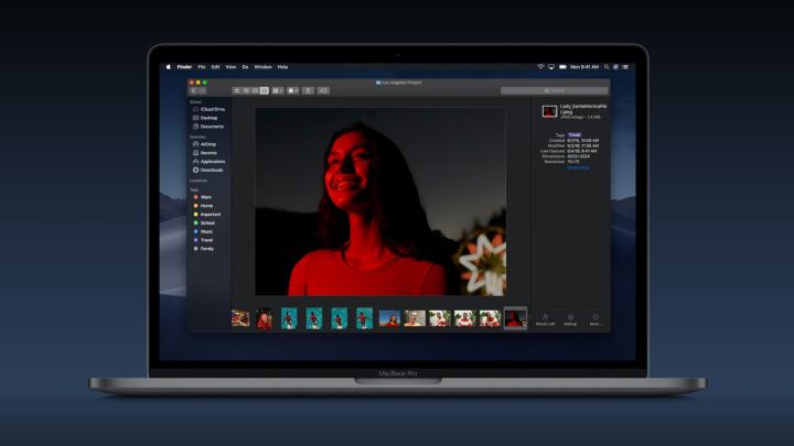 Finder in macOS Mojave