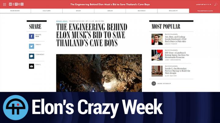 The Engineering Behind Elon Musks Bid to Save Thailands Cave Boys