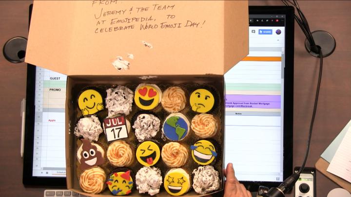 World Emoji Day Cupcakes
