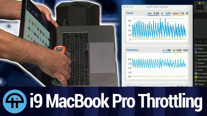 2018 MacBook Pro throttled, Blackmagic eGPU