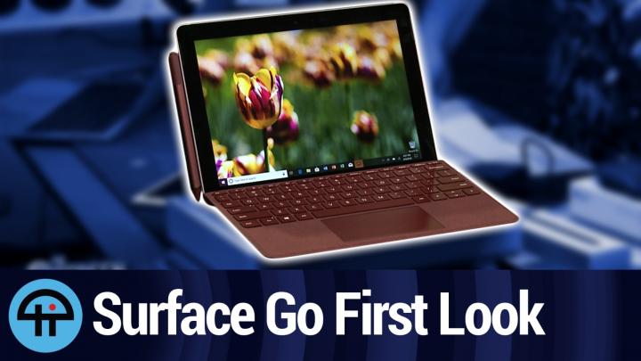 Hands-on with the Microsoft Surface Go