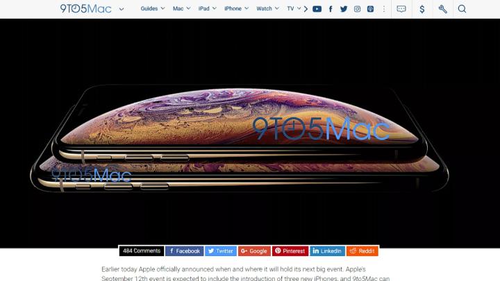This is the iPhone XS