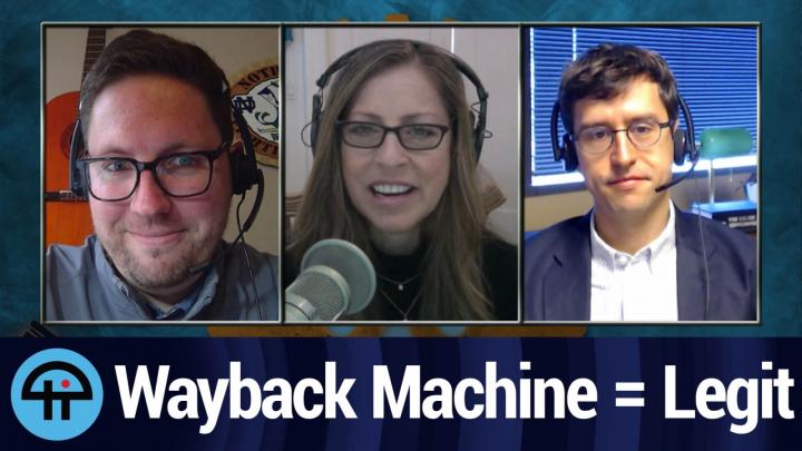 Internet Archive/Wayback Machine is legitimate for evidence.