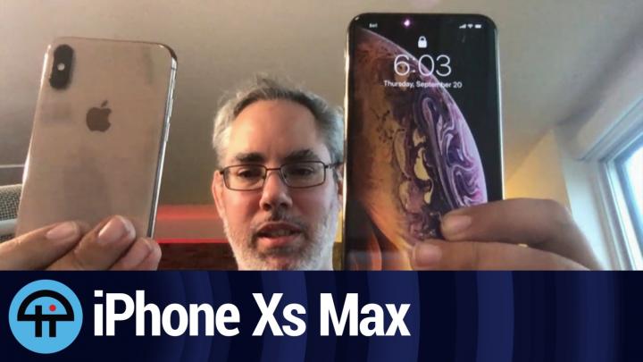 Rene Ritchie with iPhone Xs and Xs Max
