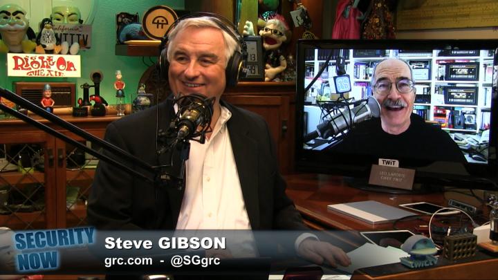 Leo Laporte and Steve Gibson