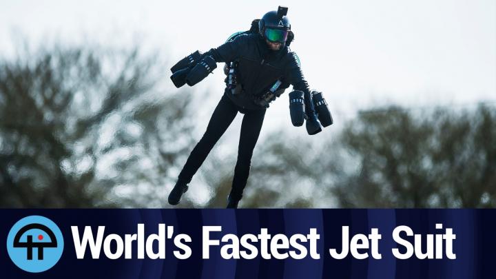 Dr. Angelo Grubisic flys with Gravity's $440K Iron Man-style jet suit.
