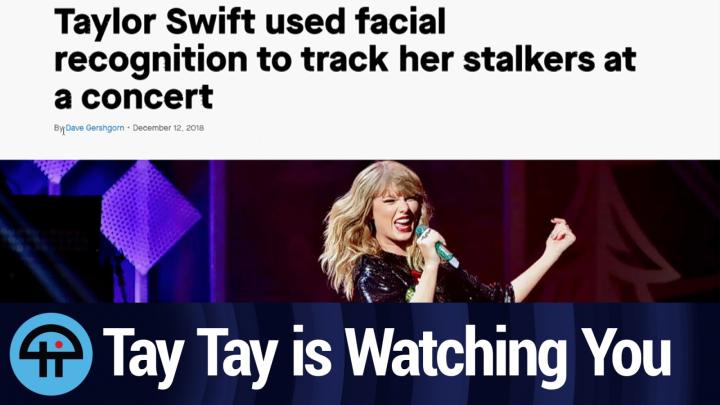 Taylor Swift Uses Facial Recognition at Concert