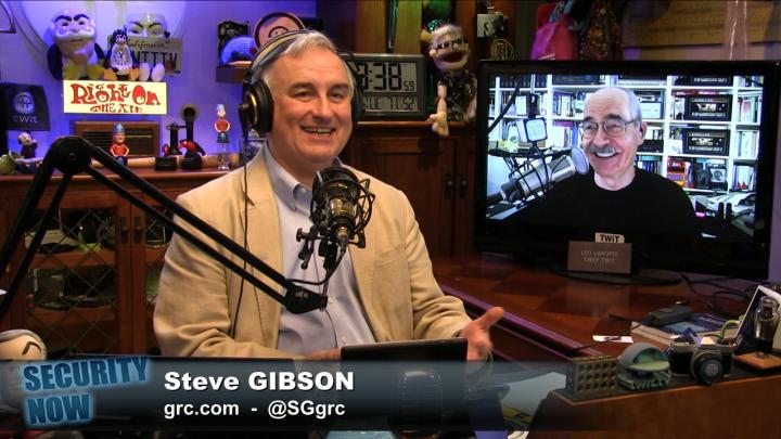 Leo Laporte and Steve Gibson