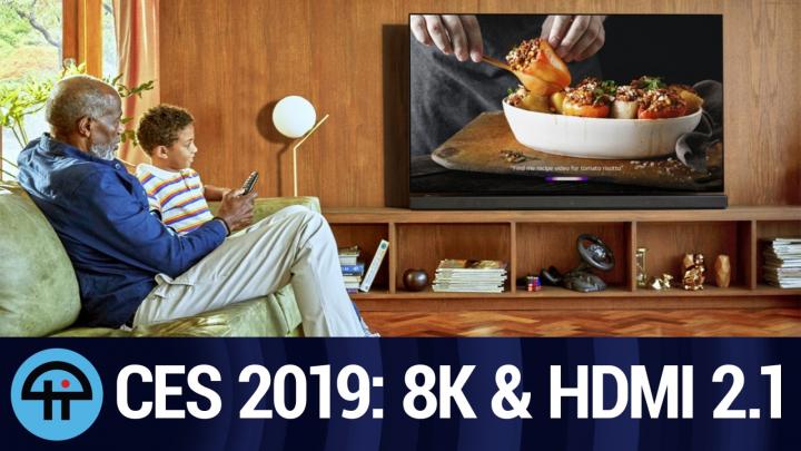 8K UHD and HDMI 2.1 at CES 2019