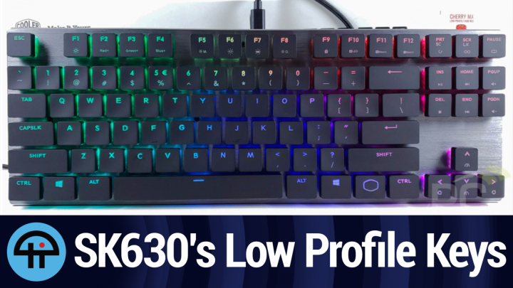 SK630's Cherry MX Low Profile Switches Succeed