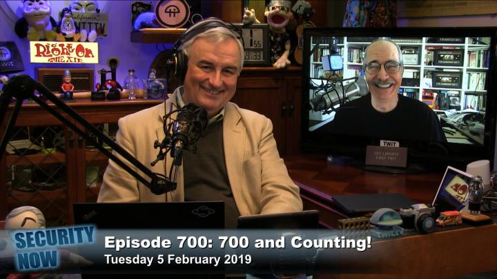 Leo Laporte and Steve Gibson