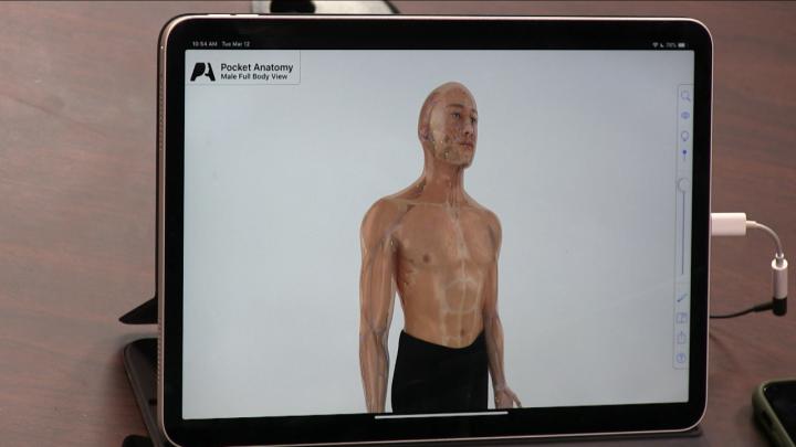 Interactive Human Body App