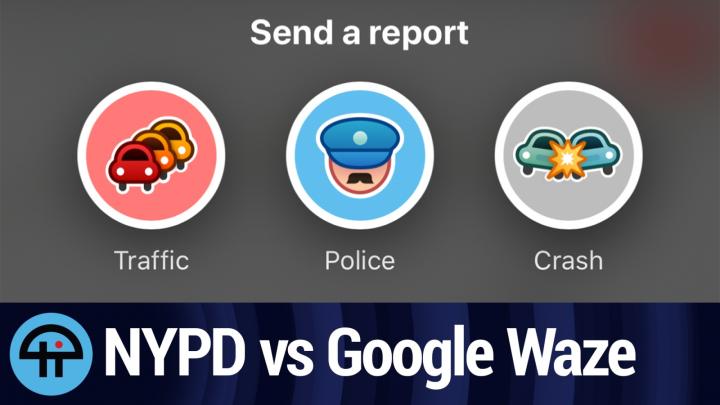 The NYPD wants Google to remove user reports on speed traps in Waze.		