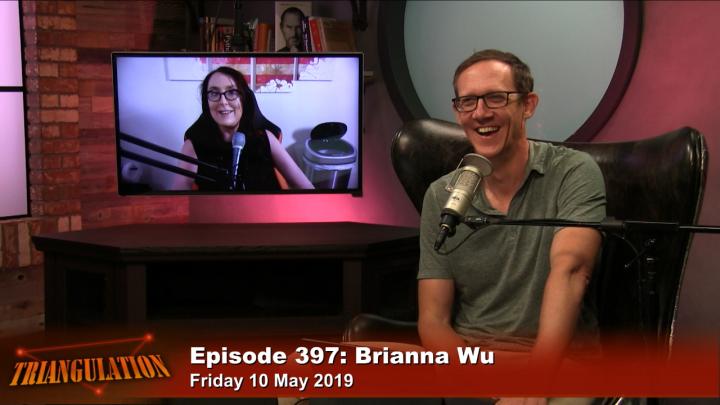 Triangulation 397: Brianna Wu on Gamergate, running for Congress, and more.