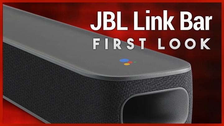 The new JBL Link Bar is a voice-activated soundbar with Android TV built-in, including Google Assistant, the Google Play store, and Chromecast.