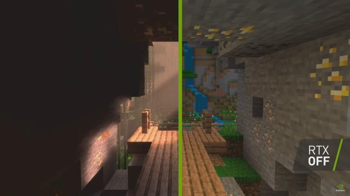 Minecraft with ray tracing visuals!