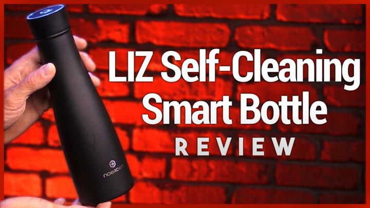 LIZ Smart Bottle Review - NOERDEN's Self-Cleaning Bottle with UV Sterilization