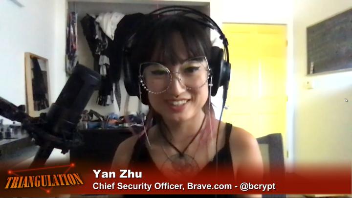 Yan Zhu, AKA bcrypt, is the Chief Security Officer at Brave.