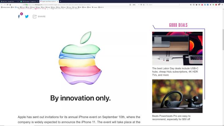 Apple 9/10 Event: iPhone 11