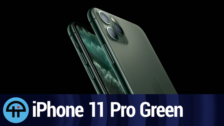 iPhone 11 Pro: Midnight Green