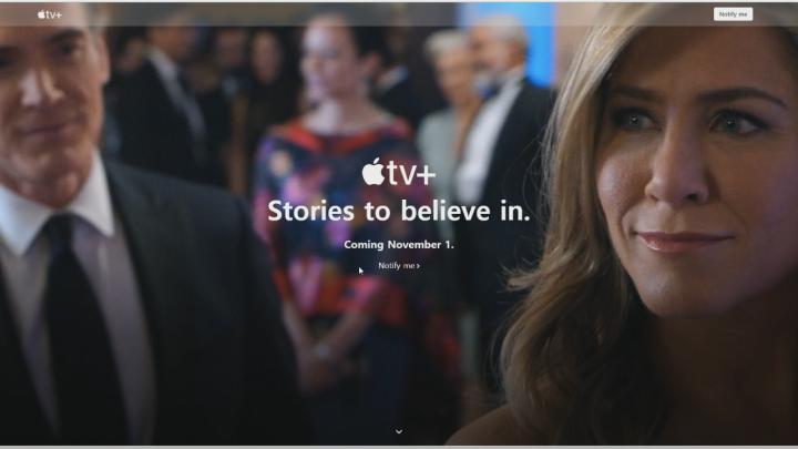 Apple TV+ Launching November 1, 2019