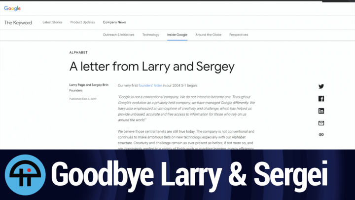 Goodbye Larry & Sergei