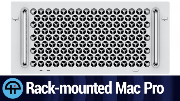 Rack-mounted Mac Pro
