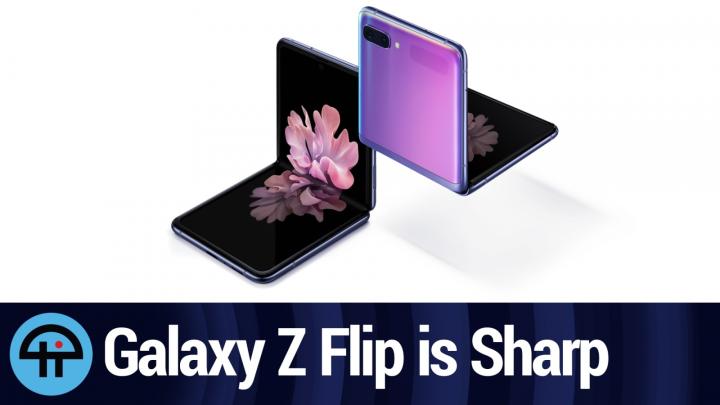 Samsung Galaxy Z Flip is Sharp