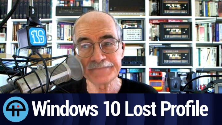 More Windows 10 lost profile pain