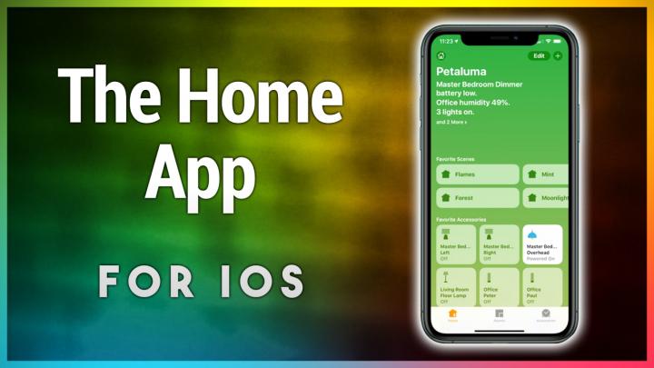 A brief walkthrough of the Home app