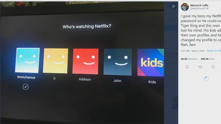 Alright, share of hands.....who uses their friend's account?