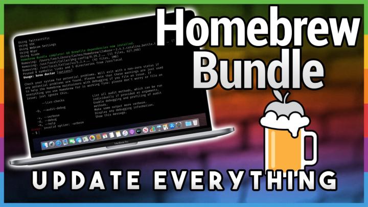 Homebrew Bundle: Set Up a Mac Fast
