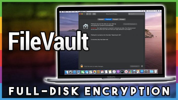 Using FileVault to Secure Your Data