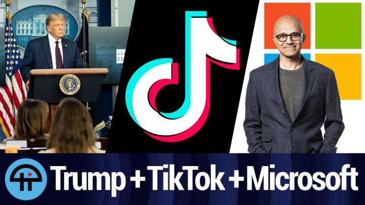 Will MS Buy TikTok? Will Trump Get a Cut?