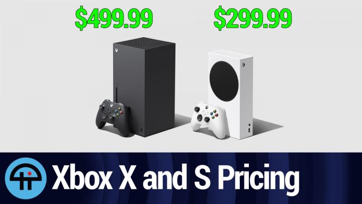 Xbox S and X Pricing