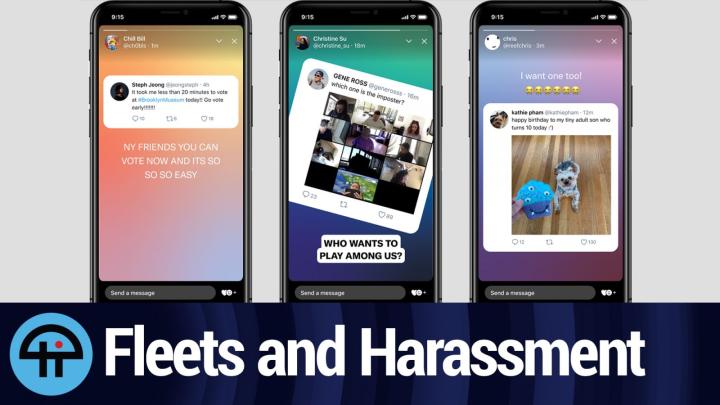 Tweets, Fleets, and Harassment