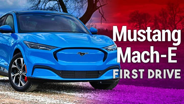 Mustang Mach-E First Drive Review - Ford's All-New New Electric Crossover