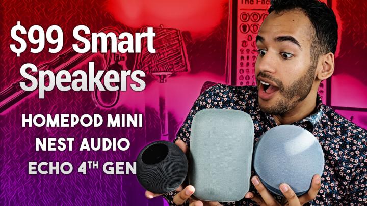 HomePod mini vs. Amazon Echo vs. Google Nest Audio - Which $99 Smart Speaker is the Best?