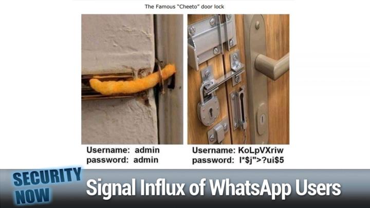 SolarWinds Smoking Gun, Signal Influx of WhatsApp Users, Male Chastity Cage