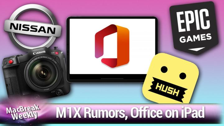 Rumors: an M1X chip, Apple's still-rumored car, and AirTags in March.