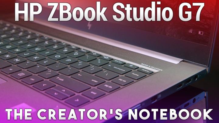 HP ZBook Studio G7 - Mobile Workstation for Creators