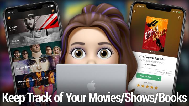 iOS Apps for Tracking What You've Watched/Read - Letterboxd, Television Time, Goodreads, and more