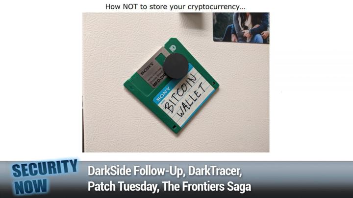 DarkSide Follow-Up, DarkTracer, Patch Tuesday, The Frontiers Saga