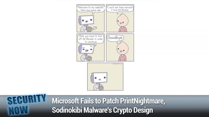 Microsoft Fails to Patch PrintNightmare & Sodinokibi Malware's Crypto Design