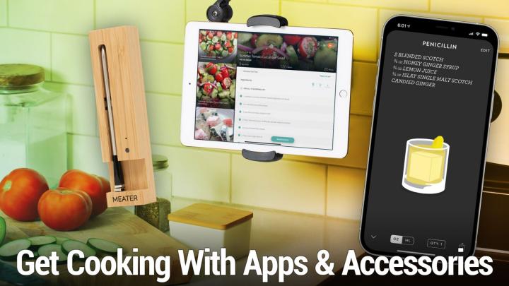 Get Cooking With These Apps & Accessories Meater+, HoverBar Duo, Crouton, Paprika 3, and more