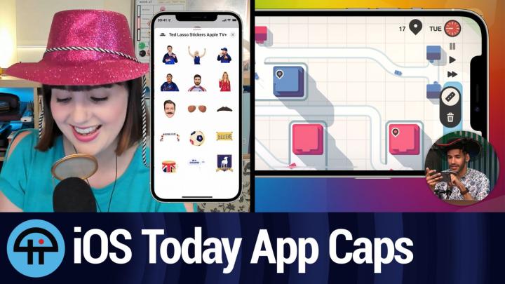 Ted Lasso Stickers & Mini Motorways: iOS Today App Caps