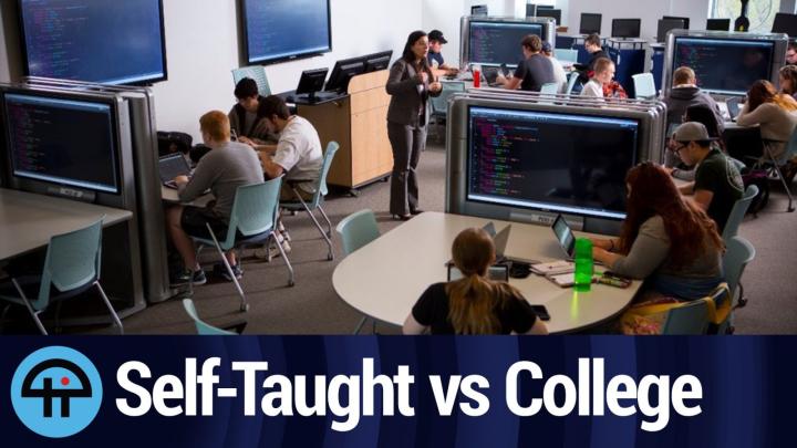 Self-Taught vs College