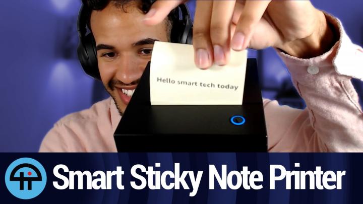 STT Clip: Amazon's Smart Sticky Note Printer First Look