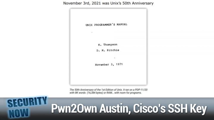 Pwn2Own Austin, Unpatched GitLab Servers, Cisco's DEFAULT SSH Key