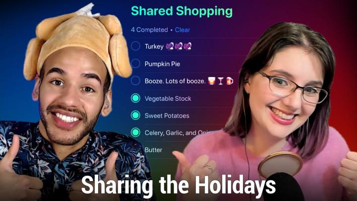 Sharing Notes, Reminders, Calendars, and Maps